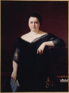 Marietta Alboni, Countess Pepoli (1826-1894), singer, 1870. Creator: Alexis Joseph Perignon.