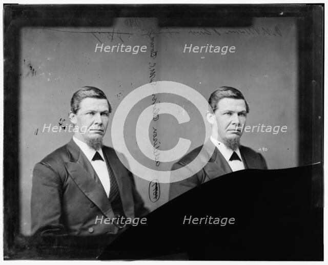 Samuel Addison Oliver of Iowa, 1865-1880. Creator: Unknown.