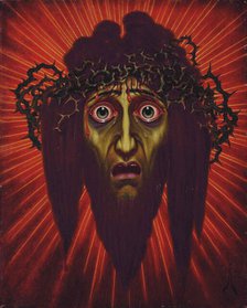 Self-Portrait, 1922. Creator: Nikolay Kalmakov.