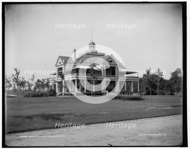 Casino, Palmer Park, Detroit, between 1890 and 1901. Creator: Unknown.