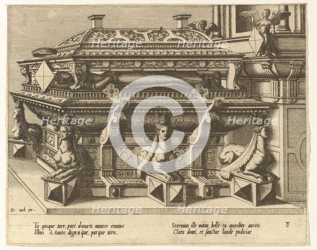 Cœnotaphiorum (8), 1563. Creators: Johannes van Doetecum I, Lucas van Doetecum.