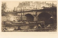 Pont Neuf, 1901. Creator: Auguste Lepere.