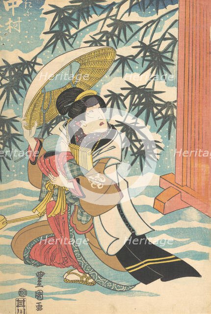 Print, 19th century., 19th century. Creator: Utagawa Kunisada.
