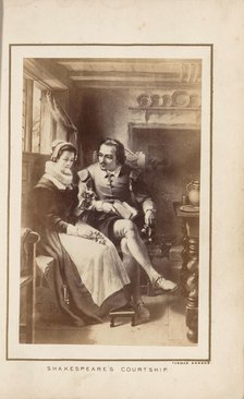 William Shakespeare and Anne Hathaway , 1860s-1870s.