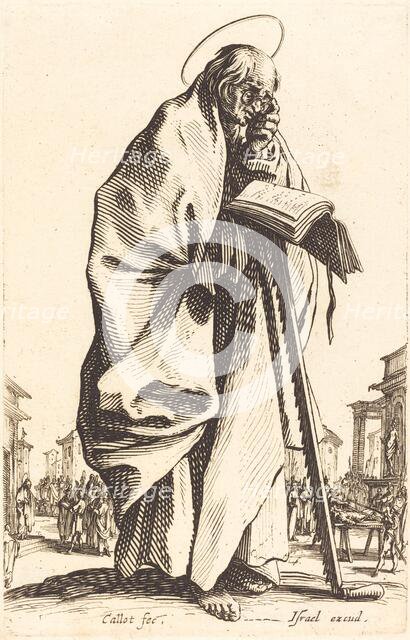 Saint Simon, published 1631. Creator: Jacques Callot.