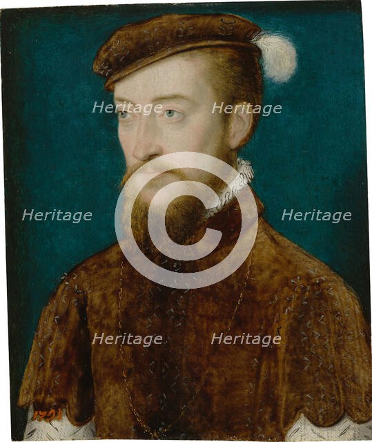Portrait of Antoine de Bourbon (1518-1562), King of Navarre, 1540s. Creator: Corneille de Lyon (1500/10-1575).