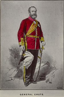 General Chute K.C.B, c.1860. Creator: Unknown.
