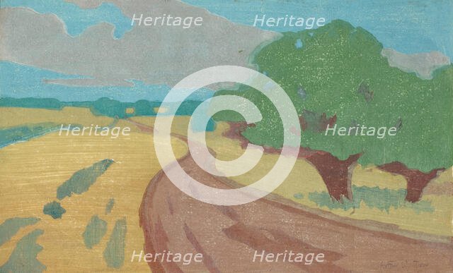 The Argilla Road, 1912. Creator: Arthur Wesley Dow.