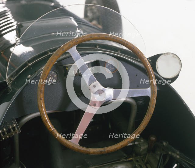 1950 BRM V16 cockpit. Creator: Unknown.