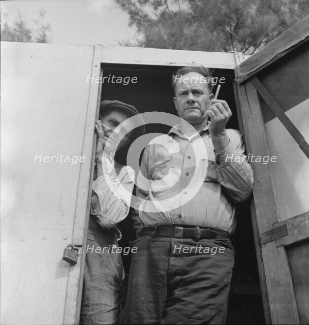 Occupants--one more home on wheels, California, 1936. Creator: Dorothea Lange.