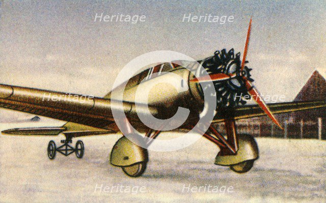 Messerschmitt M 28 mail plane, 1932.  Creator: Unknown.