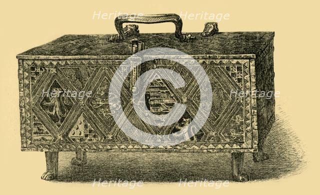 The Valence Casket, c1305-1312, (1881).  Creator: W Harbutt.