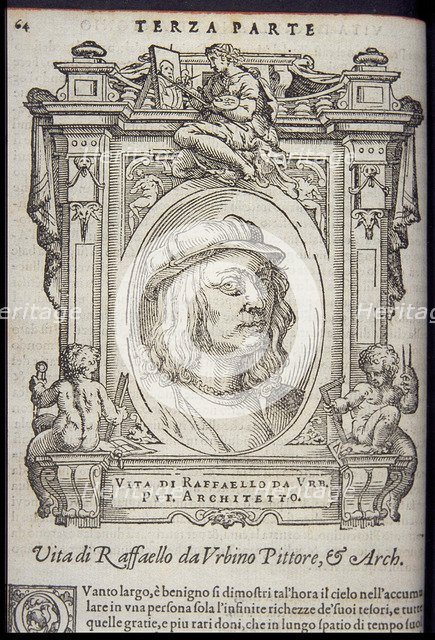 Raffaello Sanzio da Urbino, ca 1568.