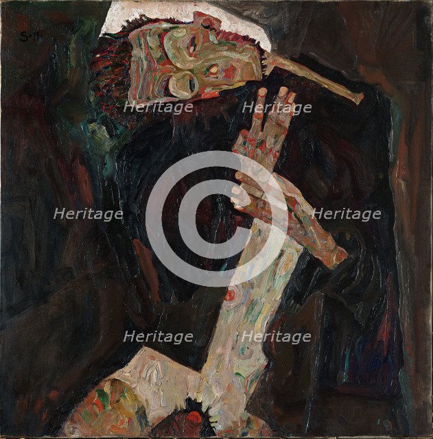 The Lyricist, 1911. Artist: Schiele, Egon (1890–1918)