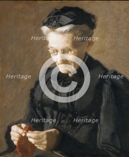 Mrs. Mary Arthur, 1900. Creator: Thomas Eakins.