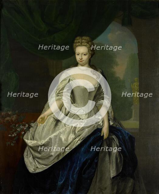 Portrait of Louise Christina Trip, c.1710-c.1750. Creator: Jan Abel Wassenbergh.