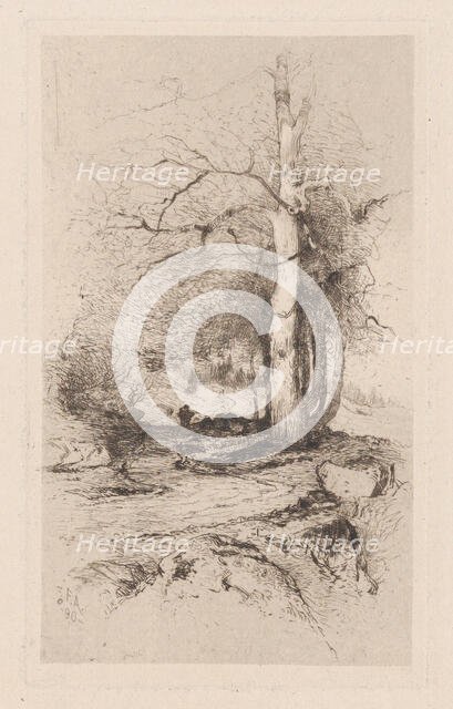 Landscape, 1890. Creator: Frank Anderson.