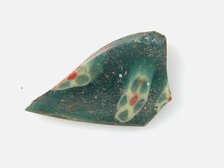 Glass Fragment from a Vessel, Coptic, 4th-early 5th century. Creator: Unknown.