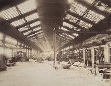 [Factory Interior], ca. 1880. Creator: Louis Lafon.