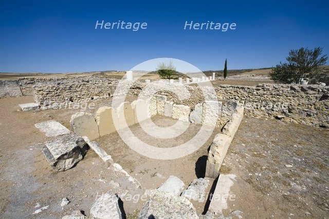 Monumental baths, Segobriga, Spain, 2007. Artist: Samuel Magal