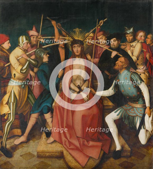 Christ Crowned with Thorns, 1501. Creators: Hans Holbein the Elder, Jesus Christ.