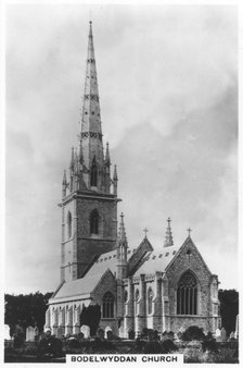 The Marble Church (St Margaret's Church), Bodelwyddan, north Wales, 1936. Artist: Unknown
