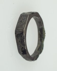 Finger Ring, Frankish (?), 7th century. Creator: Unknown.