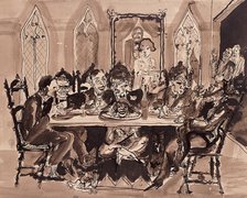 Before the main course, c1930. Creator: Lohse-Wächtler, Elfriede (1899-1940).