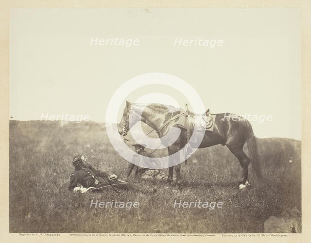 The Halt, May 1864. Creator: Alexander Gardner.