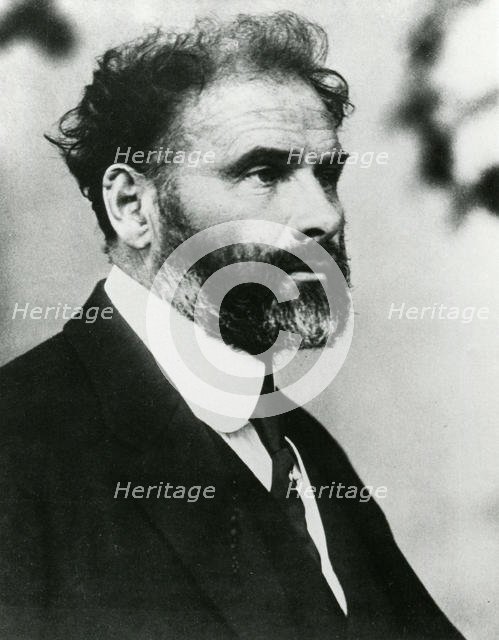 Portrait of Gustav Klimt , c. 1916. Creator: Anonymous.