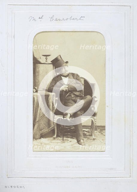 Marshal Canrobert, 1860-69. Creator: André-Adolphe-Eugène Disdéri.