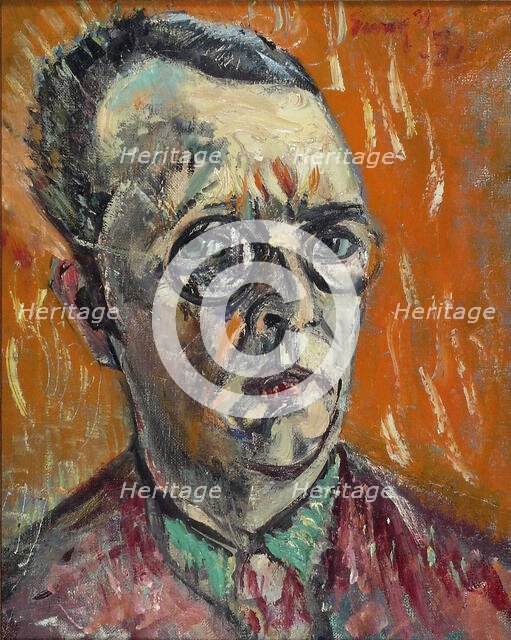 Self-Portrait, 1931. Creator: Eemu Myntti.