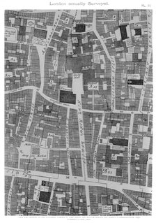 'London actually Surveyed', 1677 (1886).Artist: William Griggs