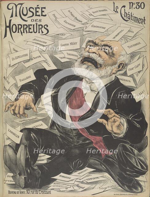 Musée des Horreurs (Gallery of Horrors): Émile Loubet, 1899. Creator: Lenepveu, Victor (active End of 19th century).