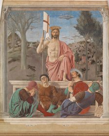 The Resurrection (After restoration), ca 1460.