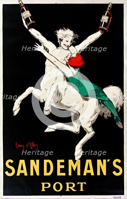 Sandeman's Port, 1930. Creator: D'Ylen, Jean (1886-1938).