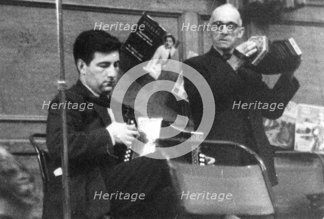 Reg Hall and Scan Tester, Cecil Sharp House, London, 1958. Artist: Eddis Thomas