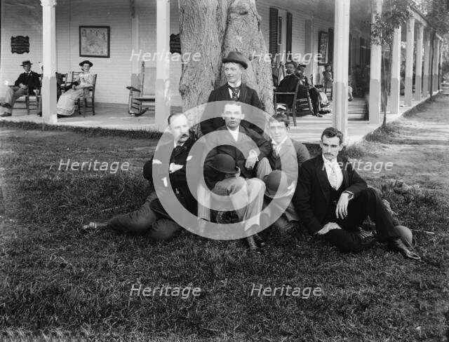 Group - Marshall Hall, Maryland, 1893. Creator: William Cruikshank.