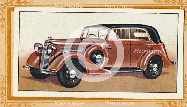 'Vauxhall Big Six Wingham Cabriolet', c1936. Artist: Unknown.