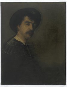 Self-Portrait, 1870-1875. Creator: James Abbott McNeill Whistler.