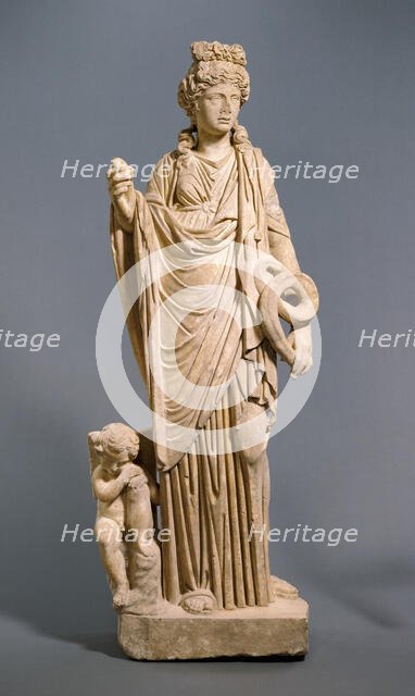 Statue of Salus, A.D. 200-250. Creator: Unknown.