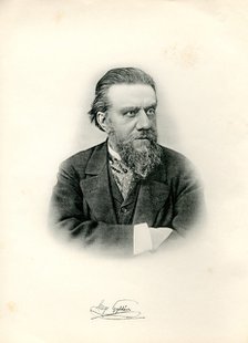 Portrait of astronomer Hugo Gylden (1841-1896), 1903.