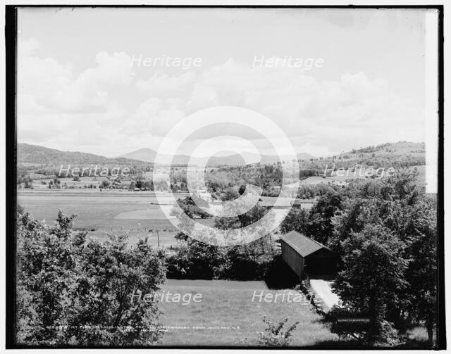 Mt. Pico, Mt. Killington, and Mt. Shrewsbury from Rutland R.R., Green Mountains, c1900-1906. Creator: Unknown.