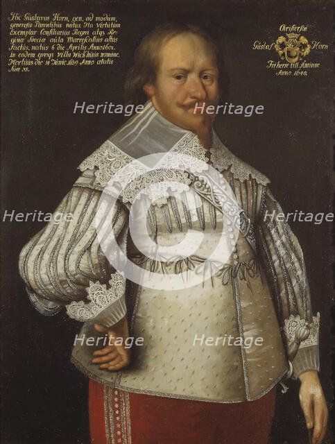 Gustaf Christerson Horn of Åminne, 1601-1639, 1640. Creator: Jacob Heinrich Elbfas.