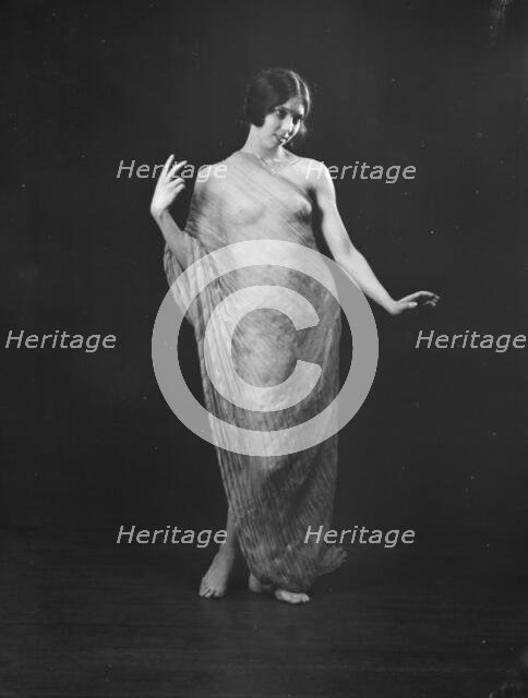 Miss Margaret Severn, 1923. Creator: Arnold Genthe.