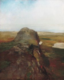 Autumn Study, View over Hanging Rock, Newport, R.I., 1868. Creator: John La Farge.