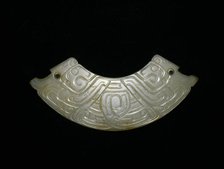 Arc-shaped pendant (huang), Western Zhou period, 9th/8th century B.C. Creator: Unknown.