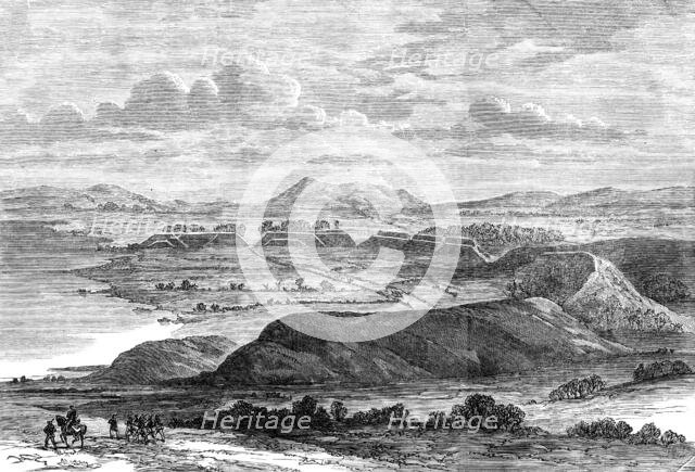 The semicircular rampart at the Dannewerk, near Bustrup, 1864. Creator: Unknown.