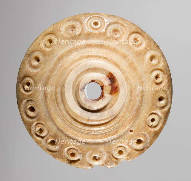 Spindle Whorl, 700s - 900s. Creator: Unknown.