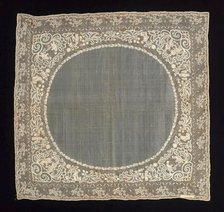 Handkerchief, probably Philippine, third quarter 19th century. Creator: Unknown.